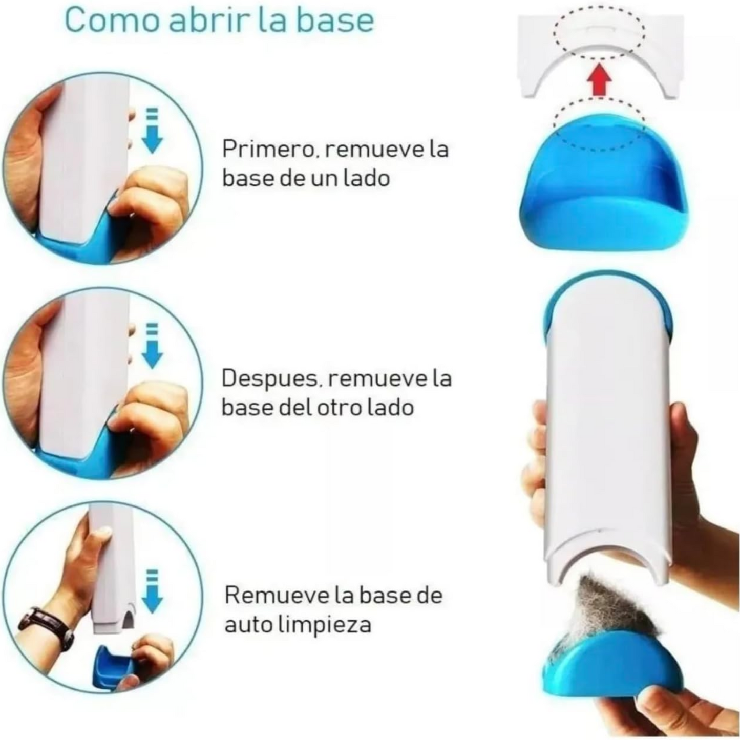 CEPILLO REMOVEDOR DE PELO